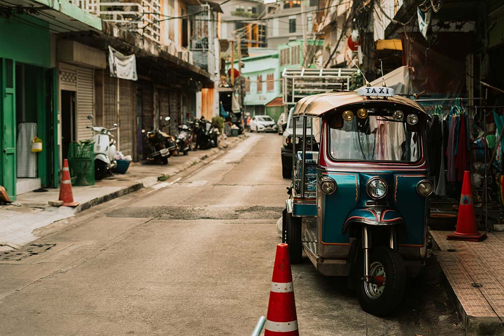 Tuk Tuk in Bangkok, Thailand